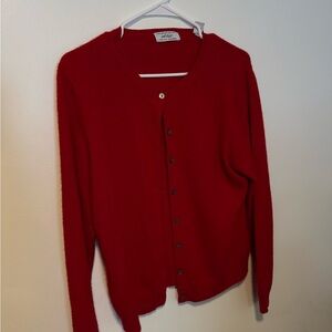 Lord&Taylor Two Ply Cashmere Cardigan